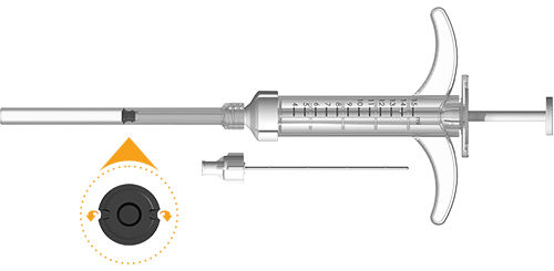 OsteoPrecision Vented with Hydration Tube - Bone Graft Delivery Devices