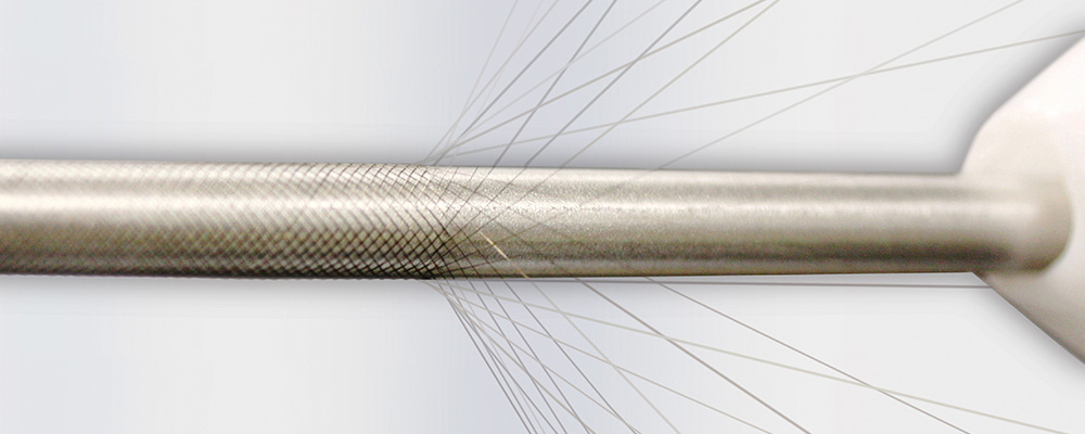 Reinforced Tubing - Braid-reinforced Shafts are Manufactured to your Specifications