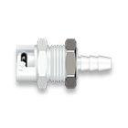 10 Series Quick Connect Couplings Male Open Flow Panel Mount