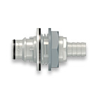 60 Series Quick Connect Couplings Male Open Flow Panel Mount