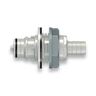 60 Series Quick Connect Couplings Male Valved Panel Mount